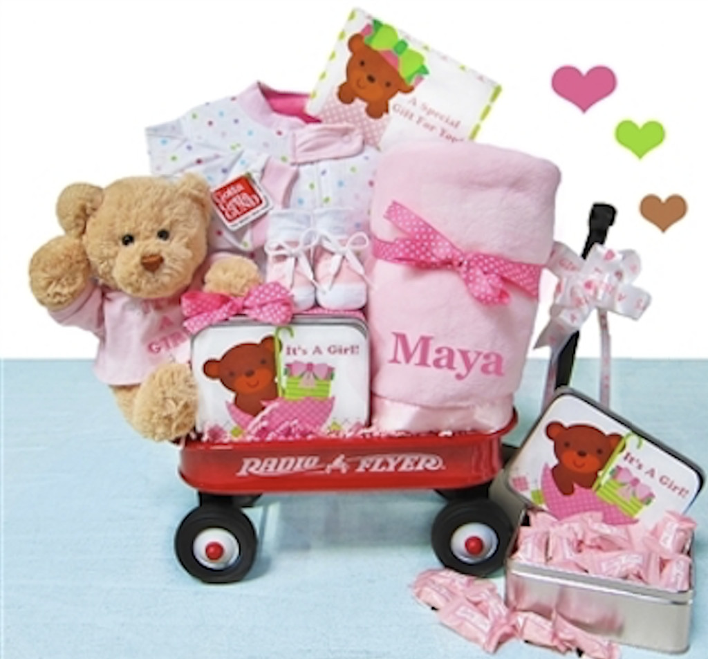 Simply Unique Baby Gifts
 Wel e Baby Girl Gift Wagon