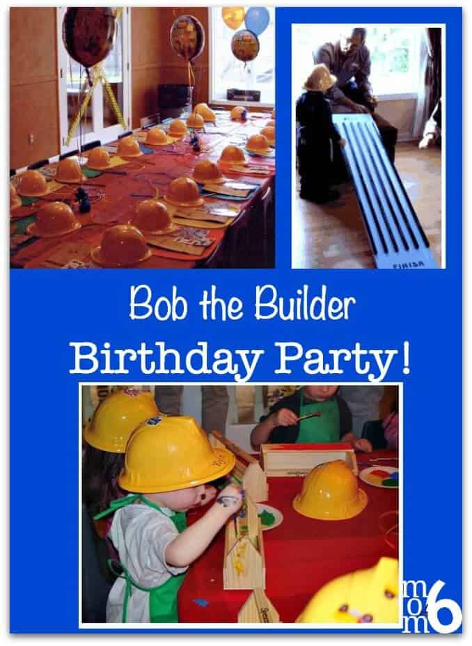 Six Year Old Birthday Party Ideas
 Great 3 Year Old Birthday Party Idea A Bob the Builder