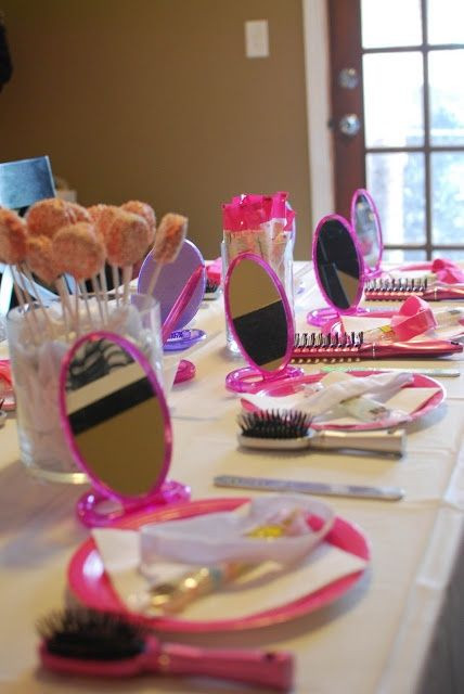 Six Year Old Birthday Party Ideas
 spa party ideas for girls birthday