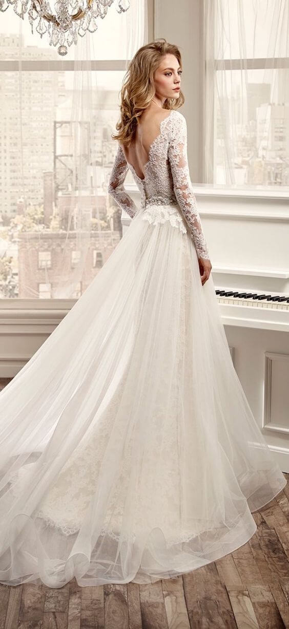 Sleeve Wedding Dresses
 45 of the Most Stunning Long Sleeve Wedding Dresses