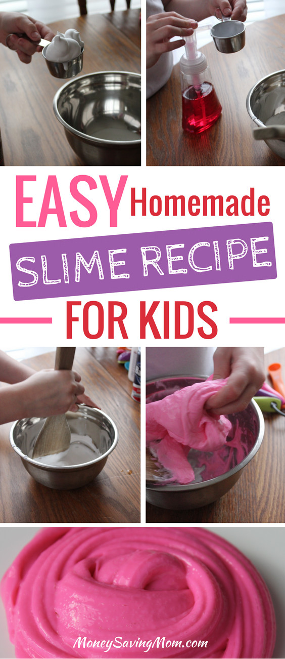 Slime Recipes For Kids
 How to Make Homemade Slime Money Saving Mom
