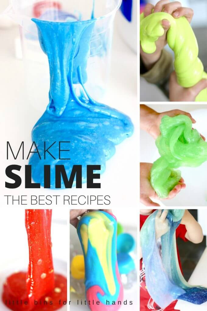 Slime Recipes For Kids
 Best Slime recipes for Making Slime With Kids for Science