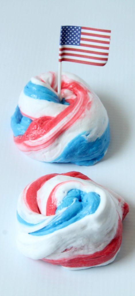Slime Recipes For Kids
 4th of July Fluffy Slime Recipe with NO BORAX OR STARCH
