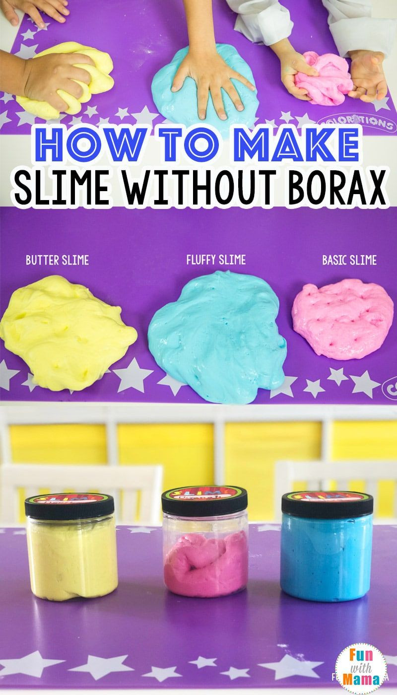 Slime Recipes For Kids
 How To Make Slime Without Borax