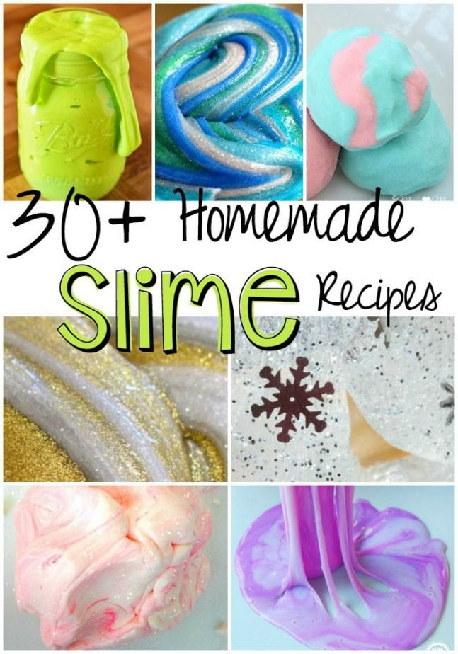 Slime Recipes For Kids
 30 Homemade Slime Recipes