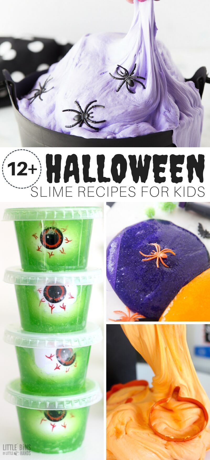 Slime Recipes For Kids
 Halloween Slime Recipes and Ideas For Kids To Make Videos