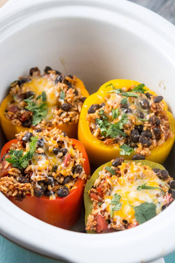 Slow Cooker Stuffed Bell Peppers
 Slow Cooker Stuffed Peppers Slow Cooker Gourmet