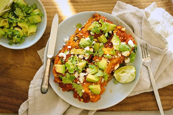 Slow Cooker Vegetarian Enchiladas
 Top 18 Ve arian Slow Cooker Recipes