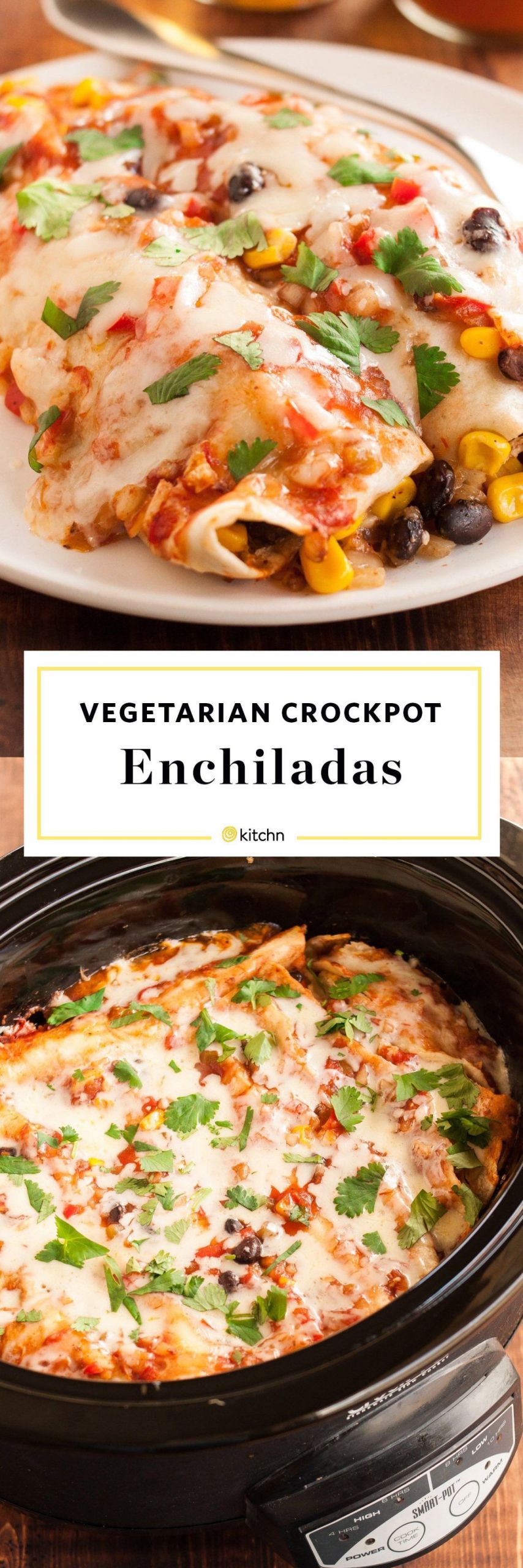 Slow Cooker Vegetarian Enchiladas
 Slow Cooker Black Bean Enchiladas Recette