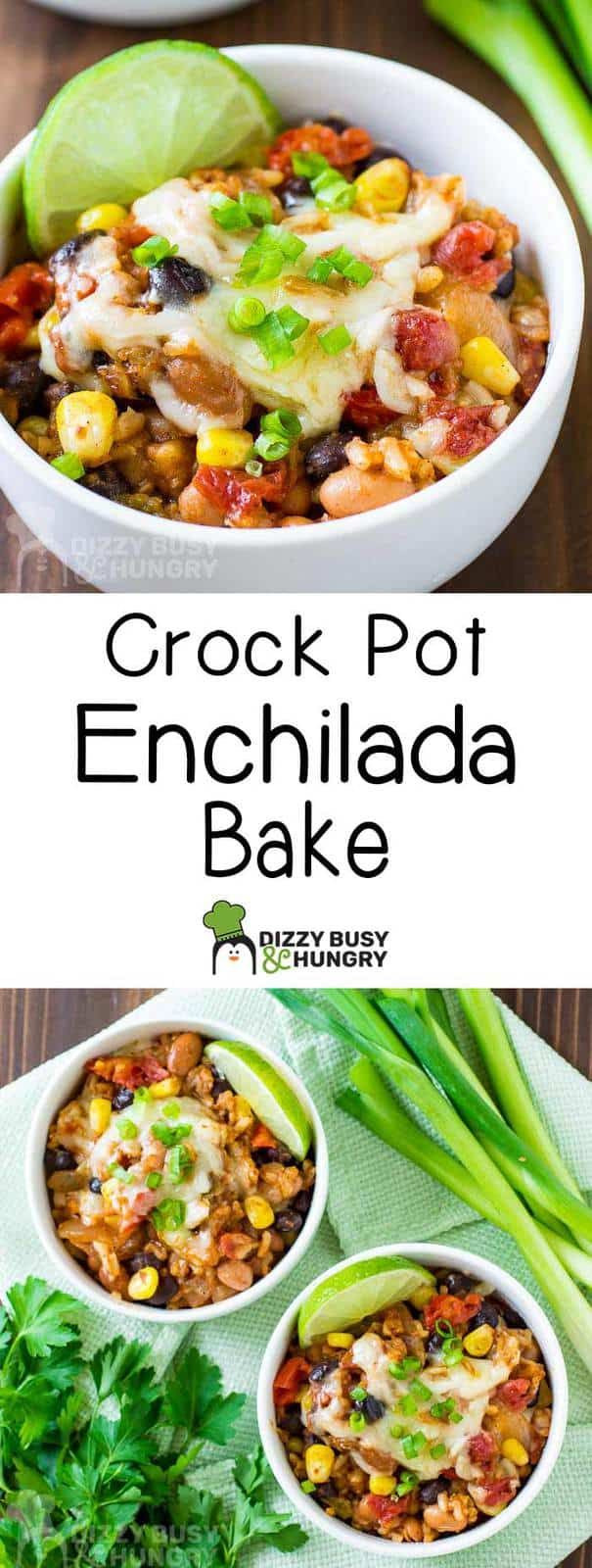 Slow Cooker Vegetarian Enchiladas
 Crock Pot Enchilada Bake Recipe