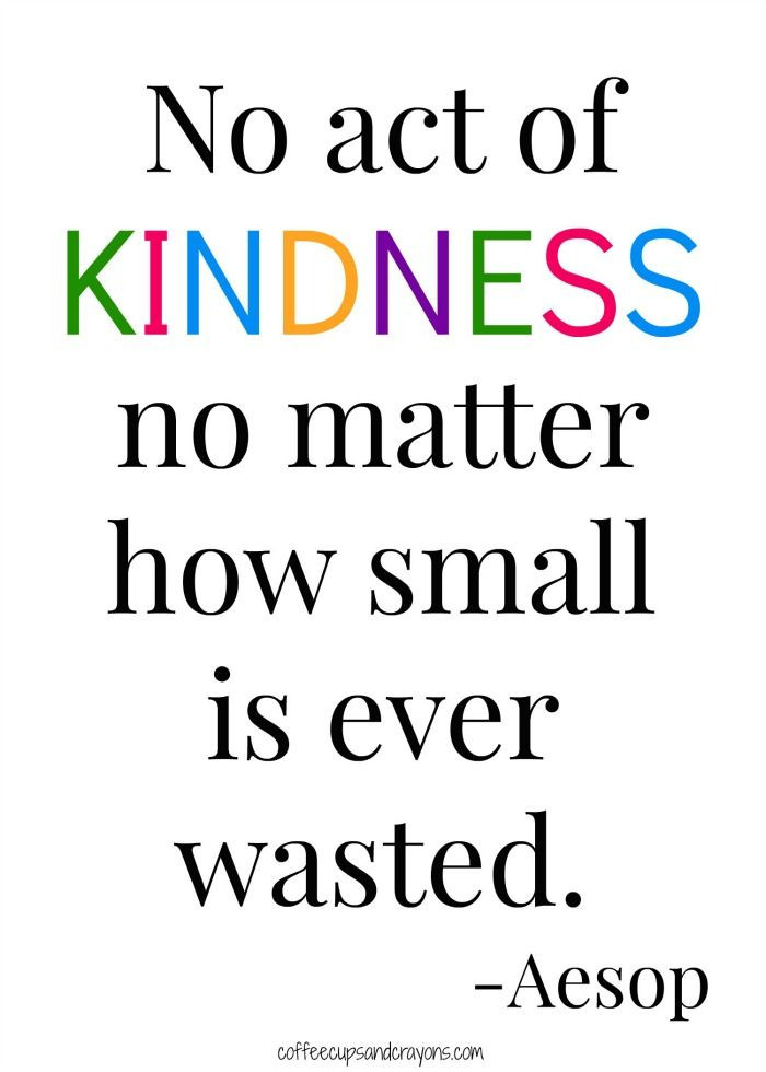 Small Acts Of Kindness Quotes
 100 Acts of Kindness Challenge Week 3