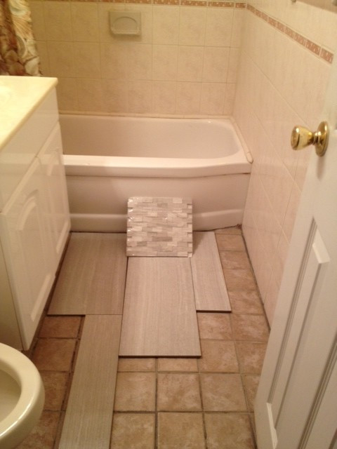 Small Bathroom Floor Tile
 Small Bathroom Tile Choice and Layout