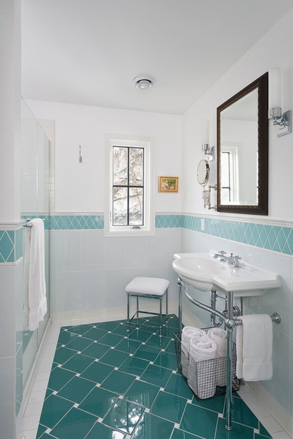 Small Bathroom Floor Tile
 20 Functional & Stylish Bathroom Tile Ideas