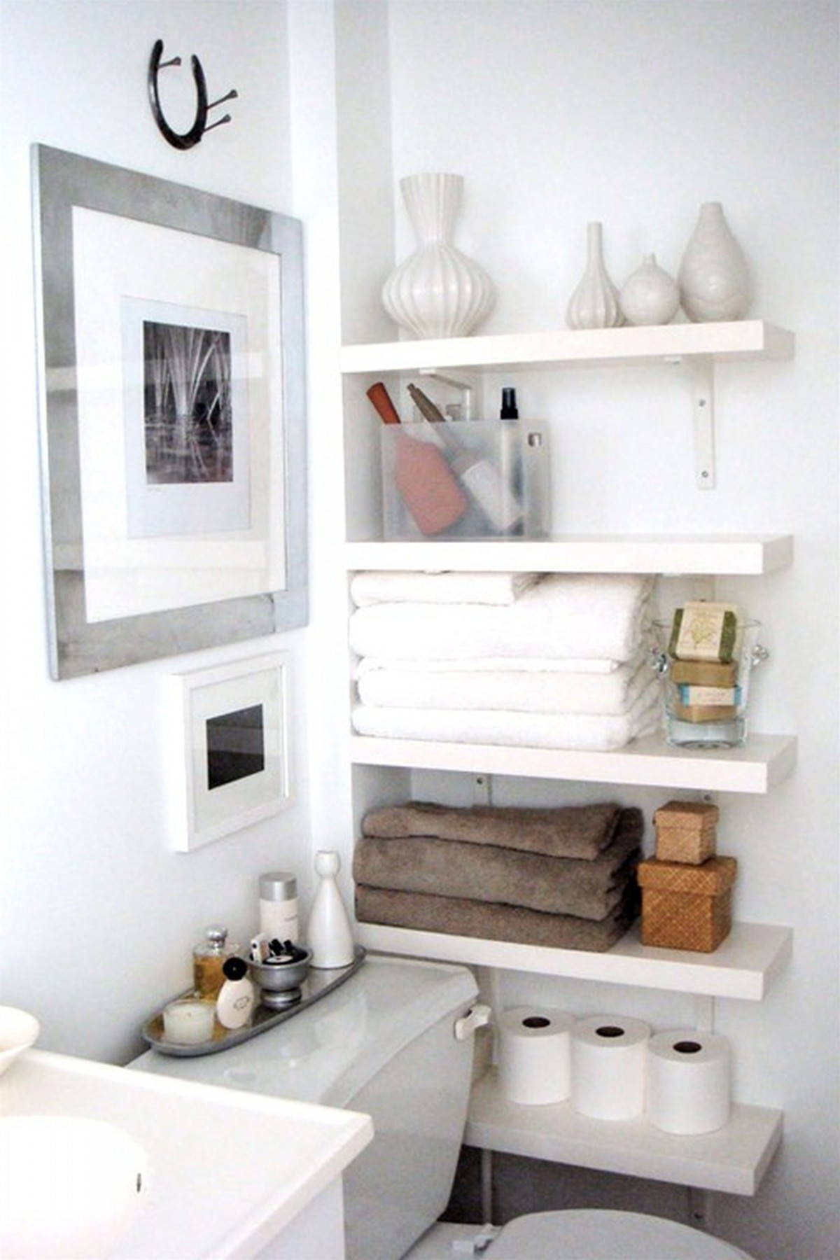 Small Bathroom Shelf
 Bathroom Shelf Ideas Keeping Your Stuff Inside Traba Homes