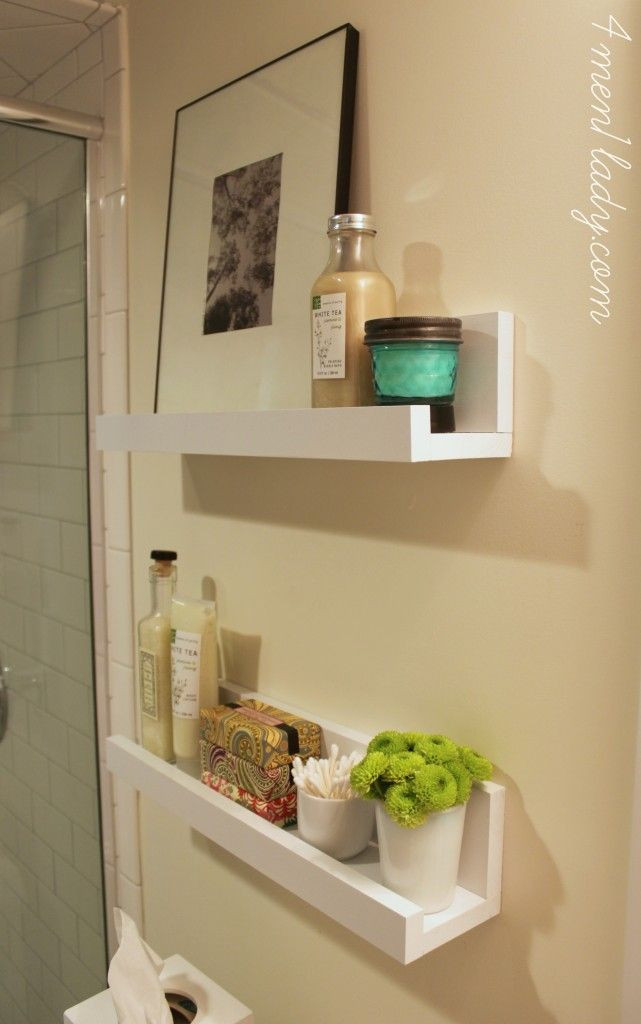 Small Bathroom Shelf
 DIY Bathroom Shelves To Increase Your Storage Space