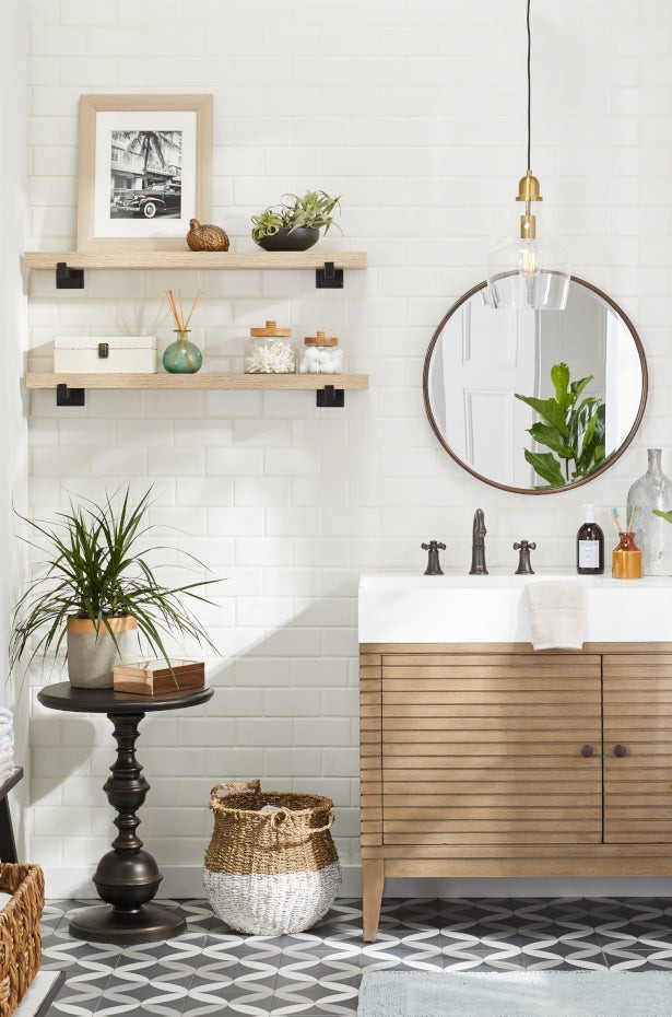 Small Bathroom Shelf
 9 Small Bathroom Storage Ideas That Cut the Clutter