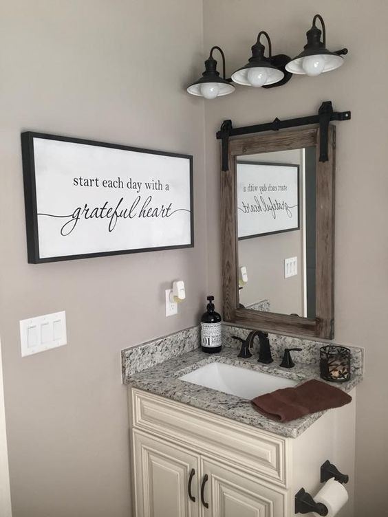 Small Bathroom Wall Art
 29 Small Guest Bathroom Ideas to ‘Wow’ Your Visitors