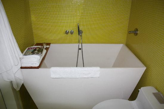 Small Bathroom With Tub
 Japanese Soaking Bathtub