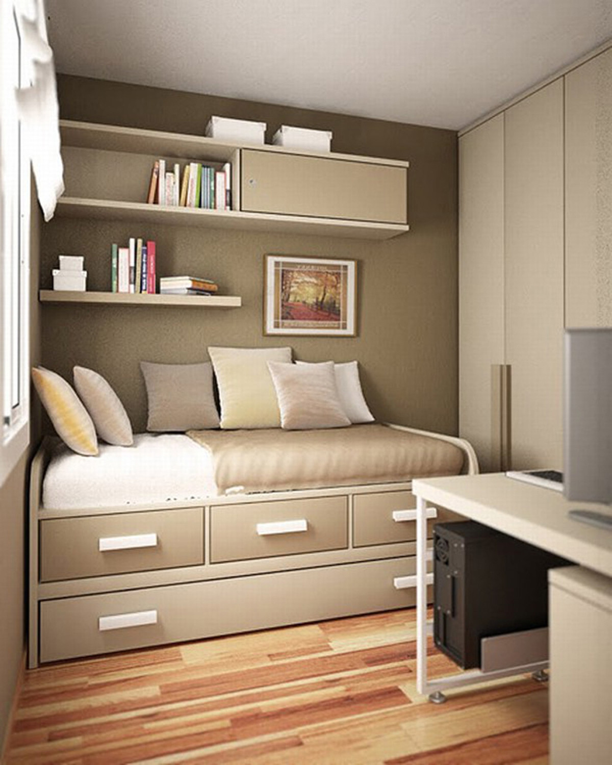 Small Bedroom Desks
 Best furniture for small spaces furniture for small