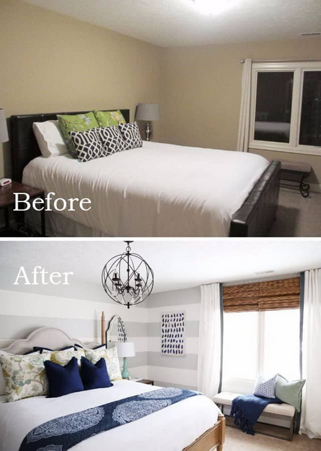 Small Bedroom Makeover
 Awesome Bedroom Makeovers Before and After Pics