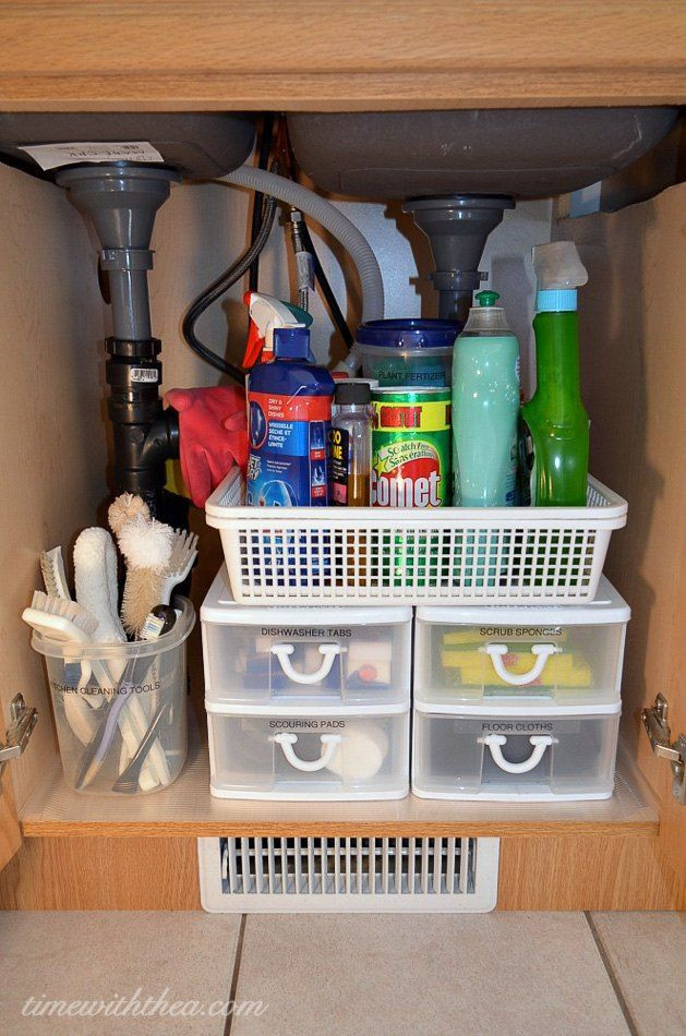 Small Kitchen Cabinet Organization
 Inexpensive Storage Ideas To Make The Most A Kitchen
