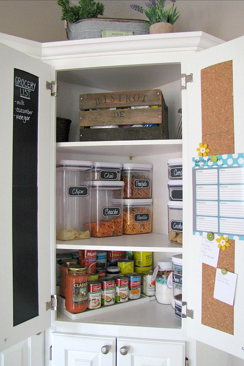 Small Kitchen Cabinet Organization
 Pantry Organization Tips Clean and Scentsible