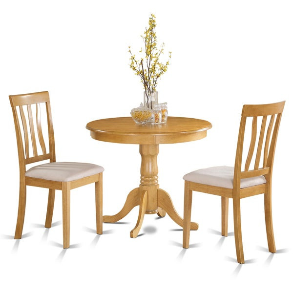 Small Kitchen Table Sets
 Oak Small Kitchen Table Plus 2 Chairs 3 piece Dining Set