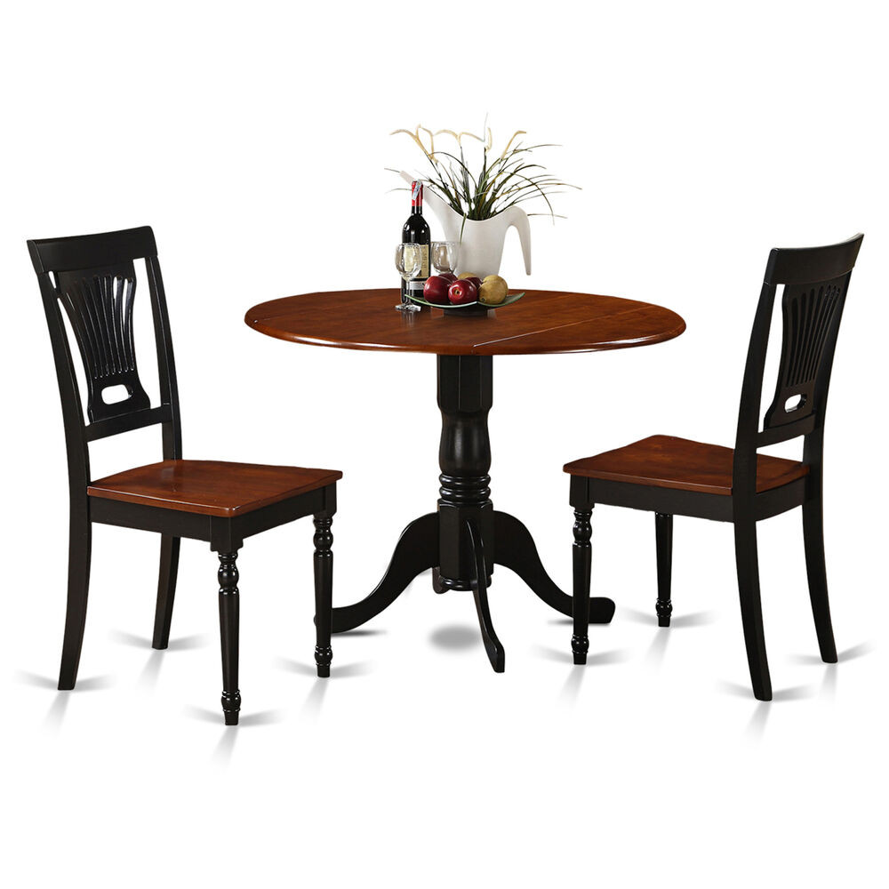 Small Kitchen Table Sets
 3 Piece small kitchen table and chairs set round table and