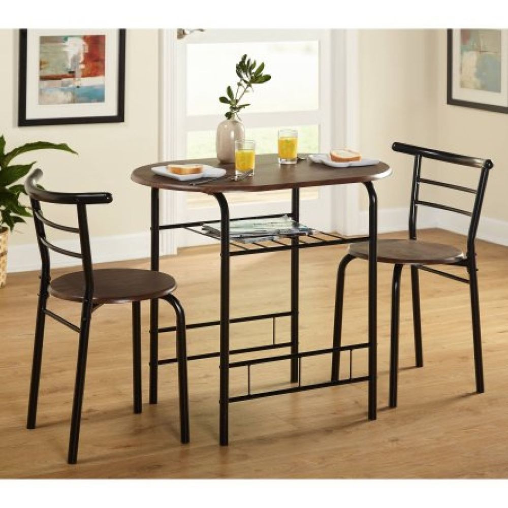 Small Kitchen Table Sets
 Bistro Table Set Indoor Dining Small Kitchen 2 Chairs 3