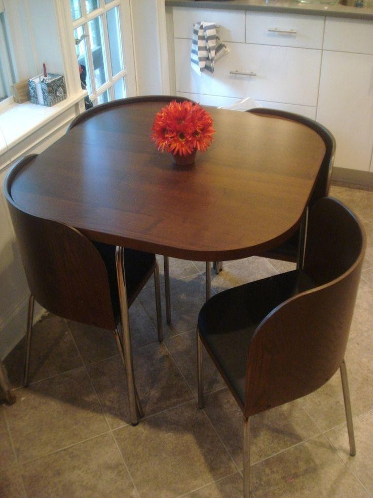 Small Kitchen Tables With Stools
 20 Dining Tables With Attached Stools