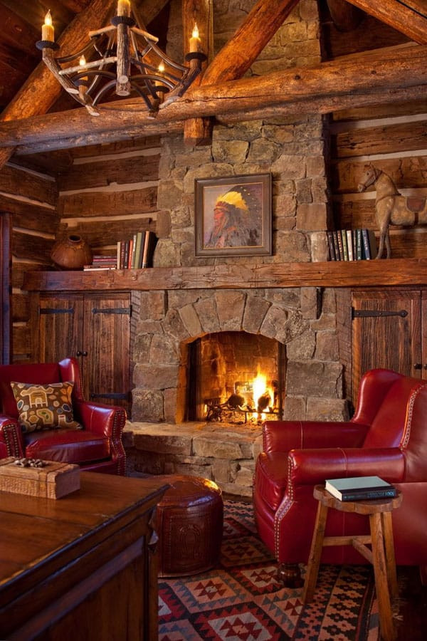 Small Rustic Living Room
 47 Extremely cozy and rustic cabin style living rooms