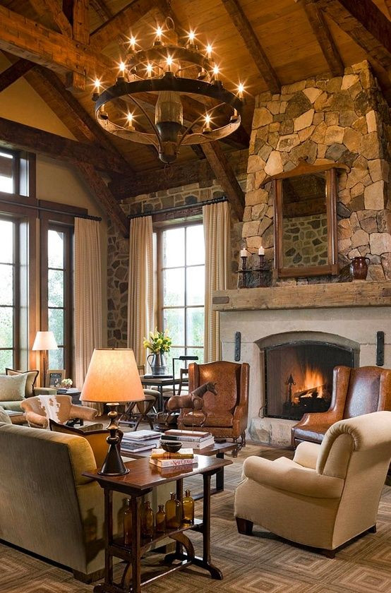 Small Rustic Living Room
 Unique and Attractive Rustic Living Room Ideas