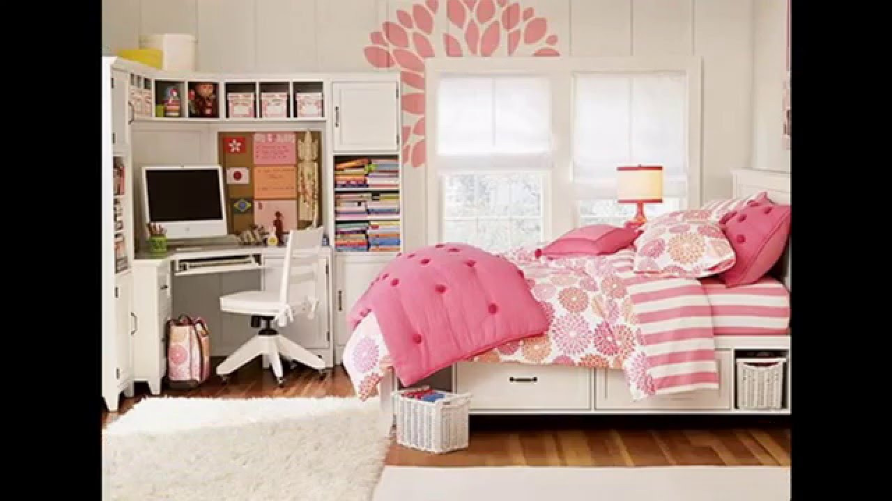 Small Teen Girl Bedroom
 Teenage girl bedroom ideas for small rooms