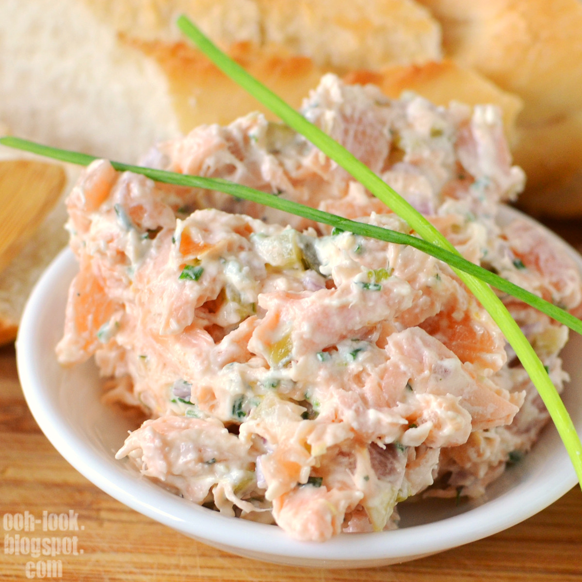 Smoked Salmon Rillettes
 Ooh Look Le fancie Smoked Salmon Rillettes