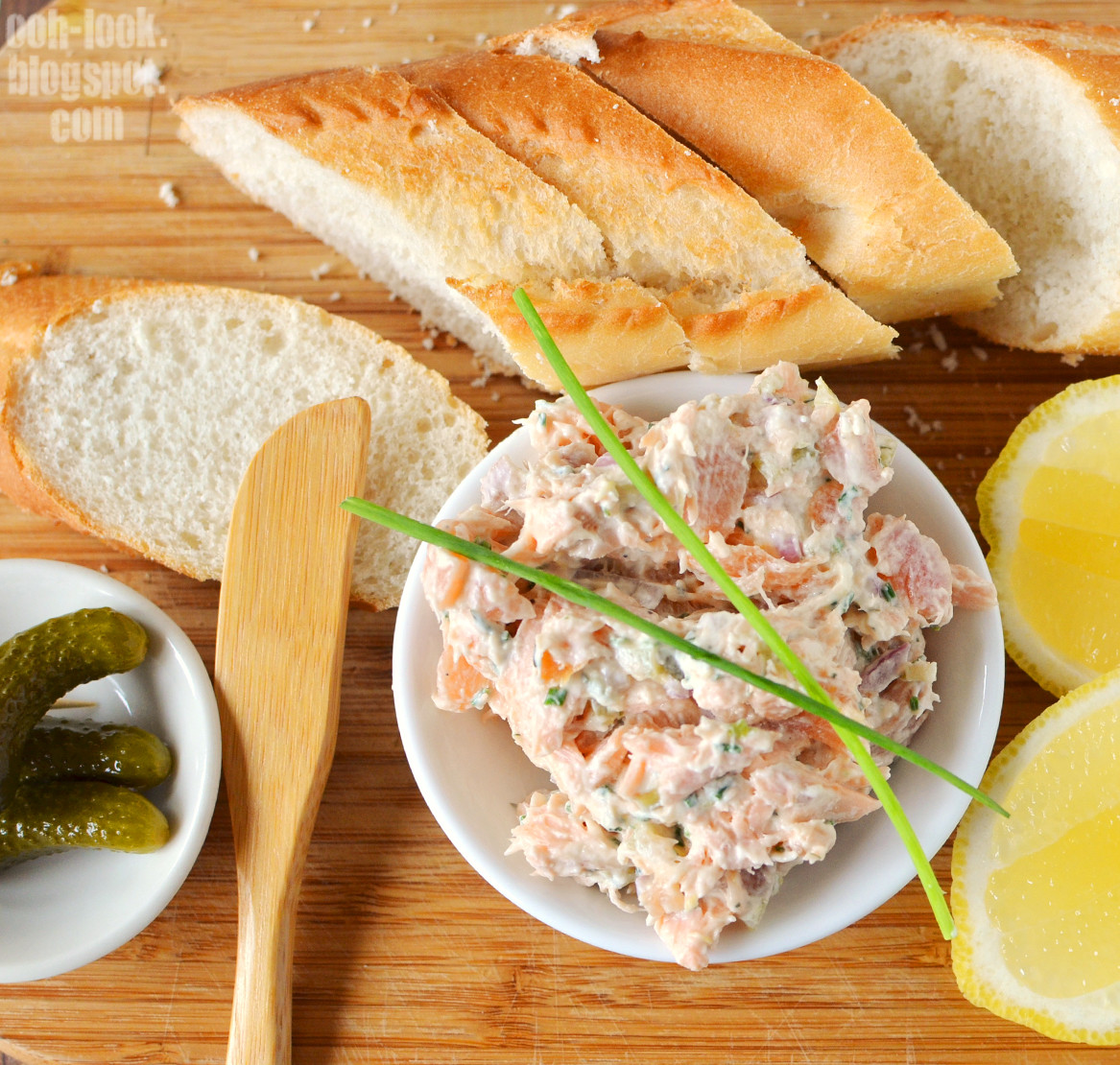 Smoked Salmon Rillettes
 Ooh Look Le fancie Smoked Salmon Rillettes