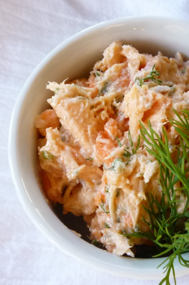 Smoked Salmon Rillettes
 For Love of the Table Smoked Salmon Rillettes