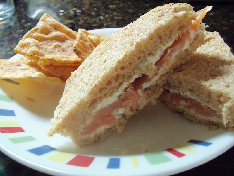 Smoked Salmon Tea Sandwiches
 High Calorie Recipes Smoked Salmon Tea Sandwich