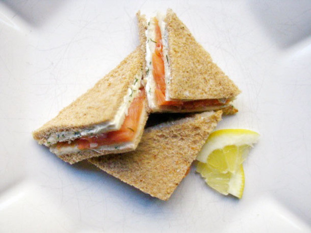 Smoked Salmon Tea Sandwiches
 Smoked Salmon and Dill Tea Sandwiches Recipe