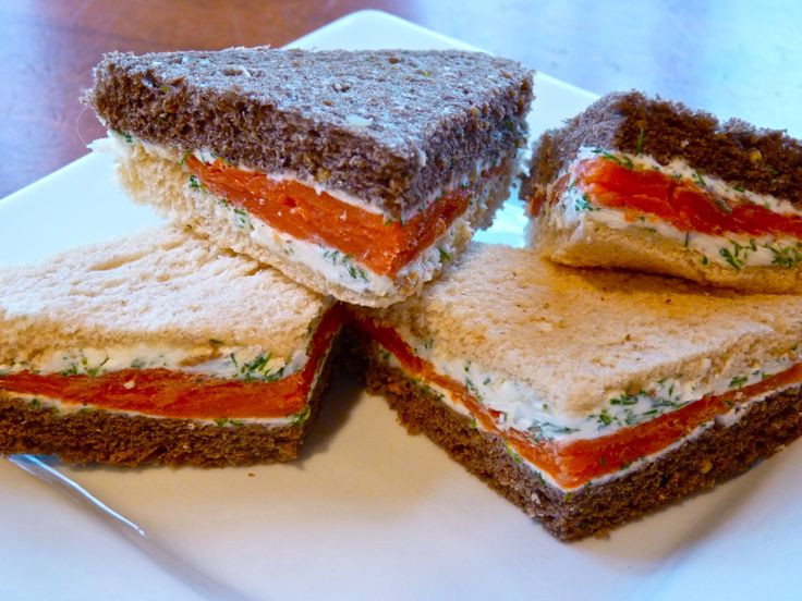 Smoked Salmon Tea Sandwiches
 Smoked Salmon And Endive Tea Sandwiches Recipe — Dishmaps