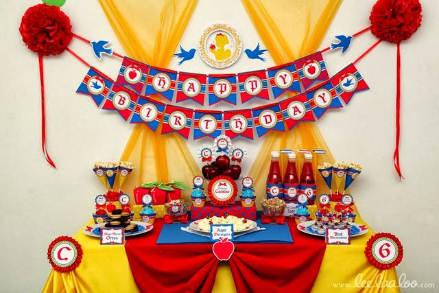 Snow White Birthday Party Decorations
 Ina s Place Invitations & Party Supplies Invitación