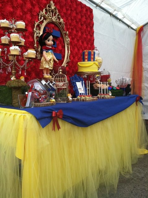 Snow White Birthday Party Decorations
 Snow White Birthday Party I don t have a girl child but