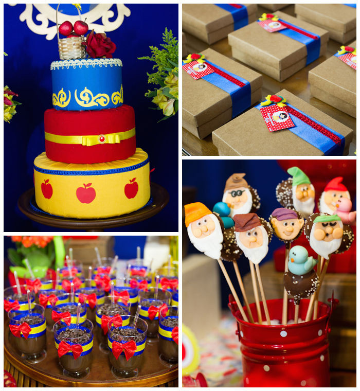 Snow White Birthday Party Decorations
 Kara s Party Ideas Snow White birthday party via Kara s