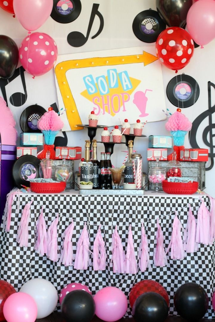 Sock Hop Decorations DIY
 Throw the Ultimate Daddy and Daughter Sock Hop Valentine s
