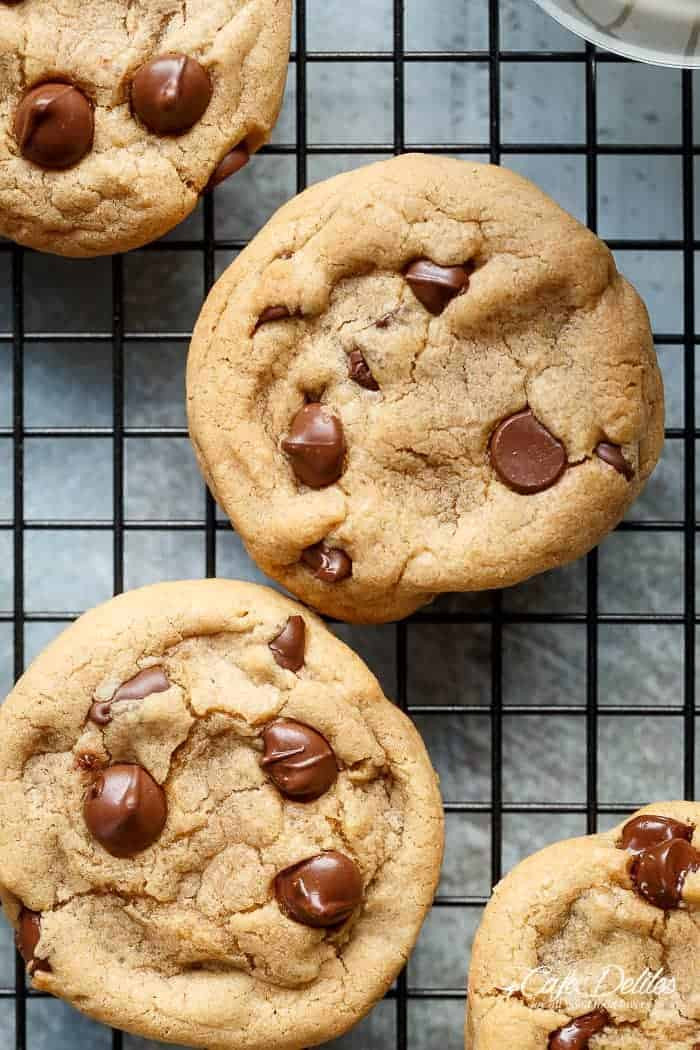 Soft Chewy Chocolate Chip Cookies
 Easy Soft Chewy Chocolate Chip Cookies Cafe Delites