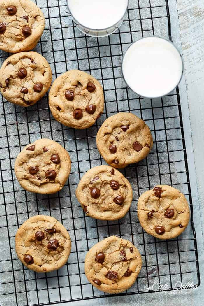 Soft Chewy Chocolate Chip Cookies
 Chocolate Chip Cookies Easy Soft Chewy Cafe Delites