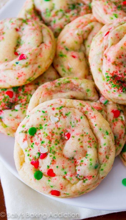 Soft Christmas Cookies
 Soft Baked Christmas Funfetti Cookies Sallys Baking