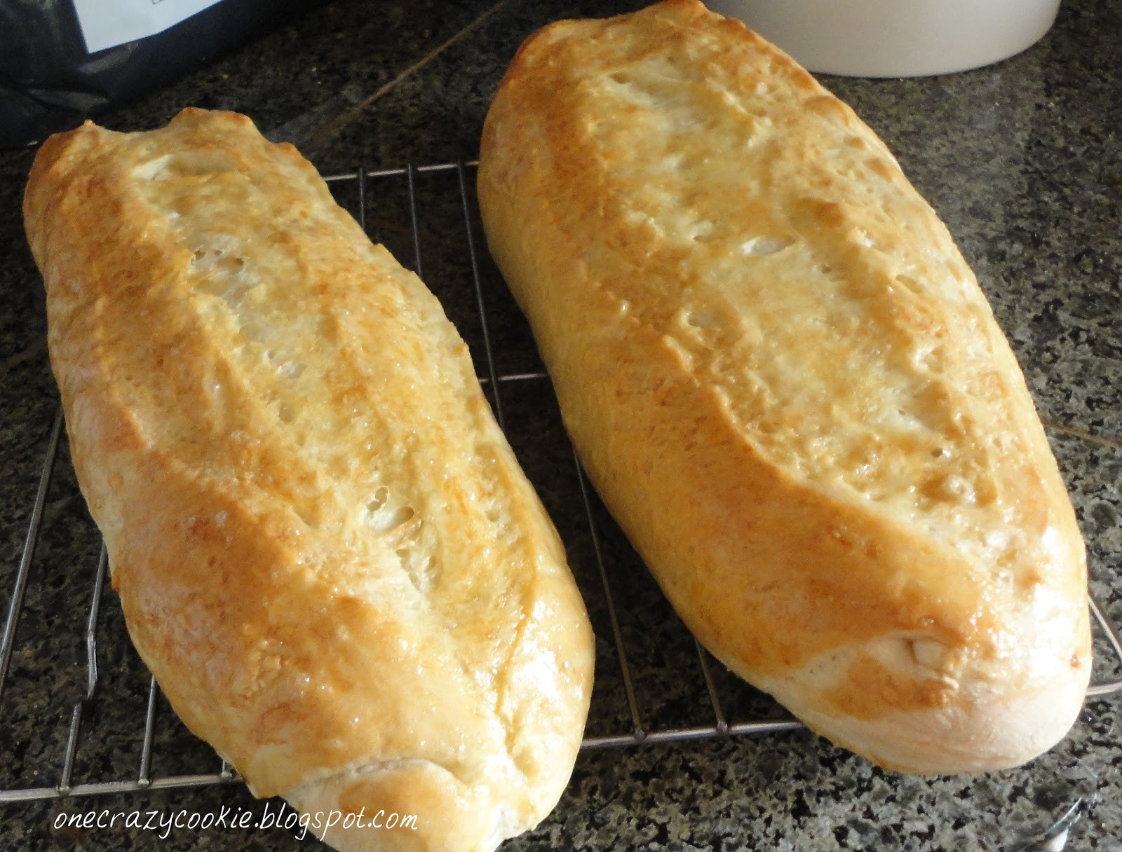 Soft Italian Bread Recipe
 e Crazy Cookie Crusty Italian Bread