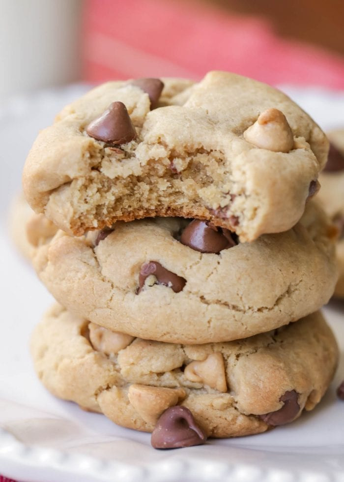 Soft Peanut Butter Chocolate Chip Cookies
 Chewy Peanut Butter Chocolate Chip Cookies