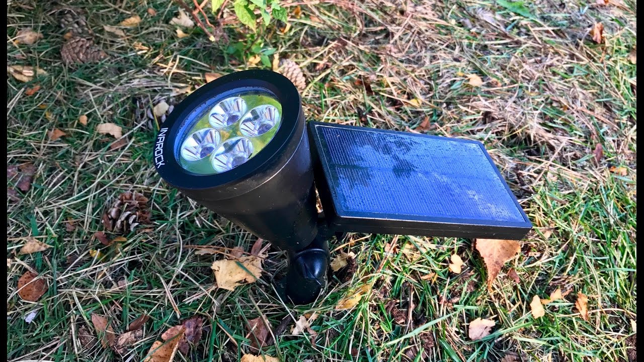 Solar Landscape Lighting Reviews
 InaRock 2 in 1 Solar Powered LED Outdoor Garden Spotlight