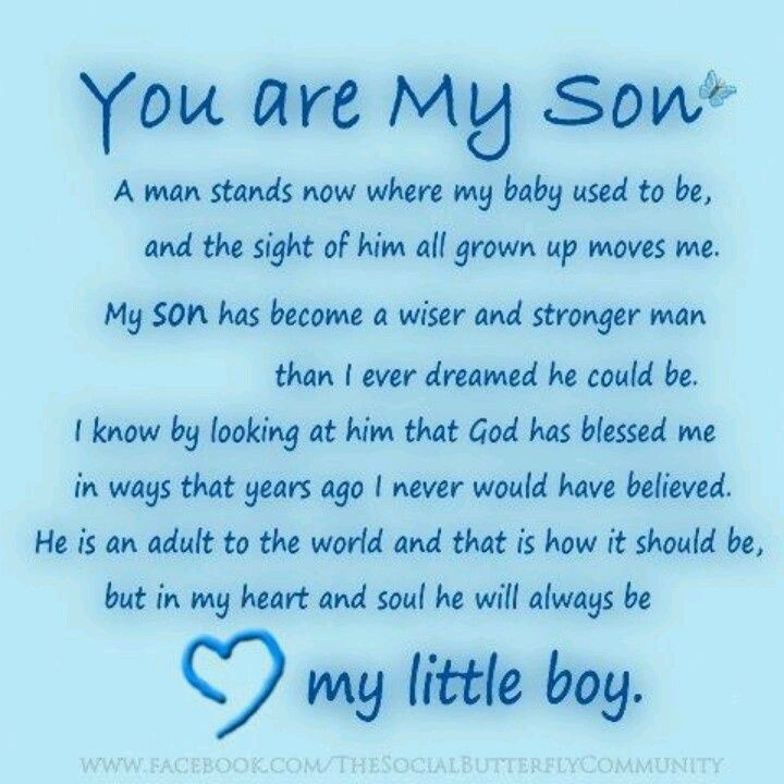 Son Birthday Quotes From Mom
 Son Birthday Quotes For QuotesGram